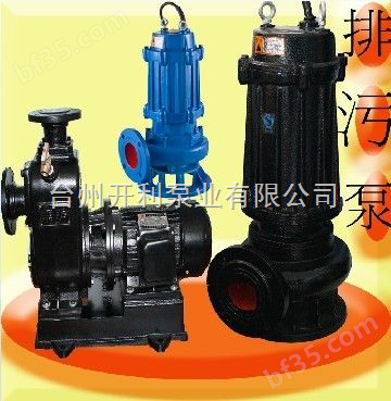 *WQ/QW大功率无堵塞污水污物潜水排污泵系列，温州款系列